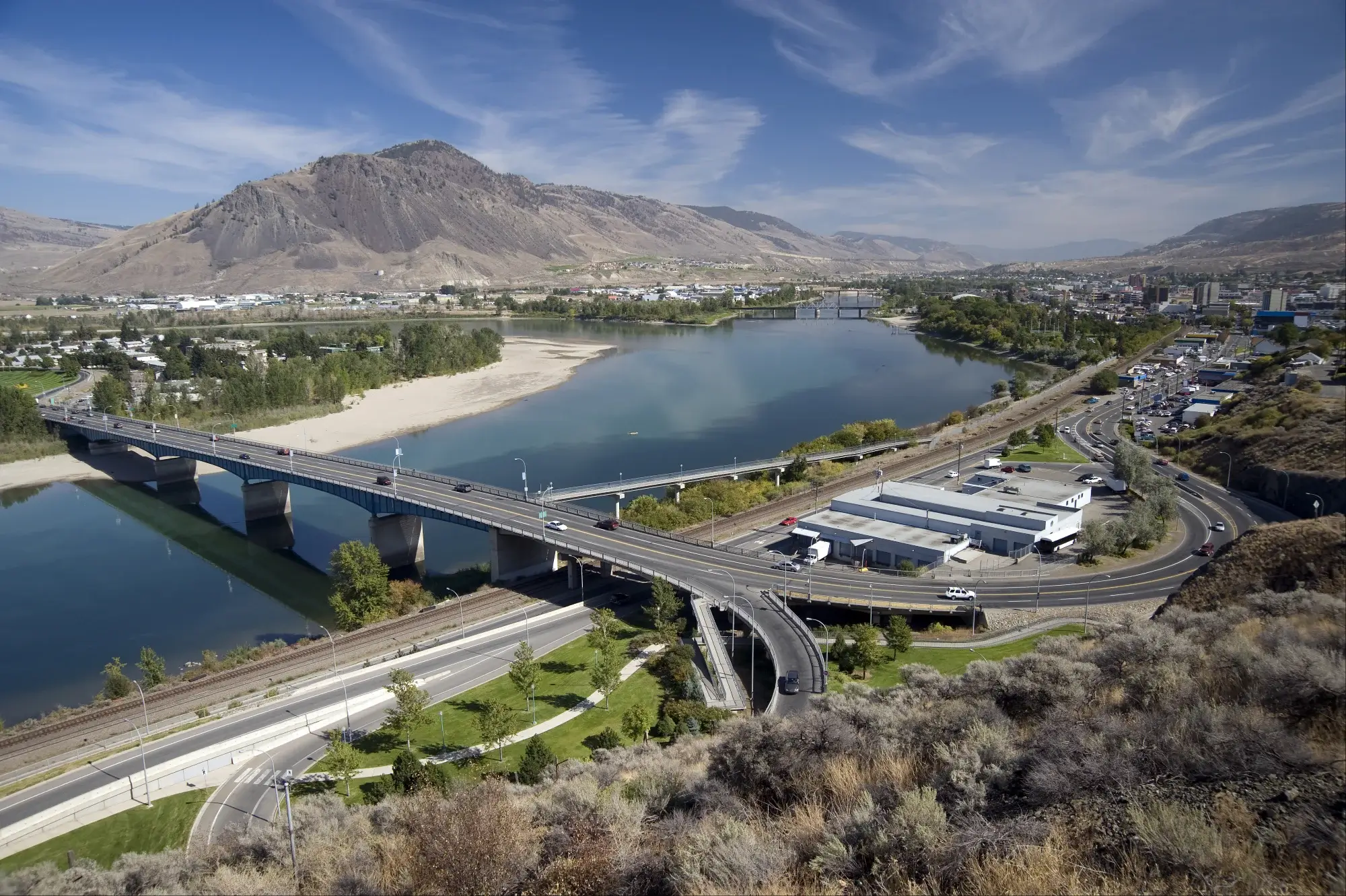Kamloops courier background